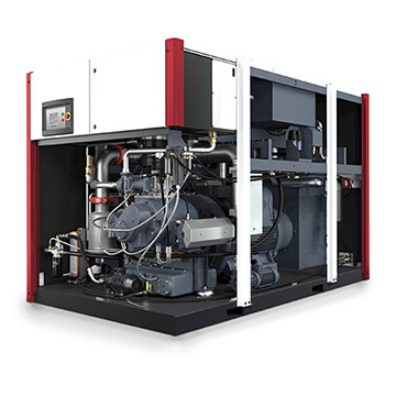 Compressor Isento de Óleo 110-315 kW Parafuso de 2 Estágios